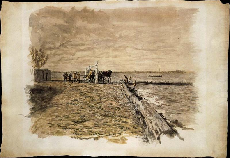 Thomas Eakins Fishing china oil painting image